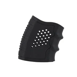 Rubber Anti-Slip Pistol Grip Glove Sleeve (Black)