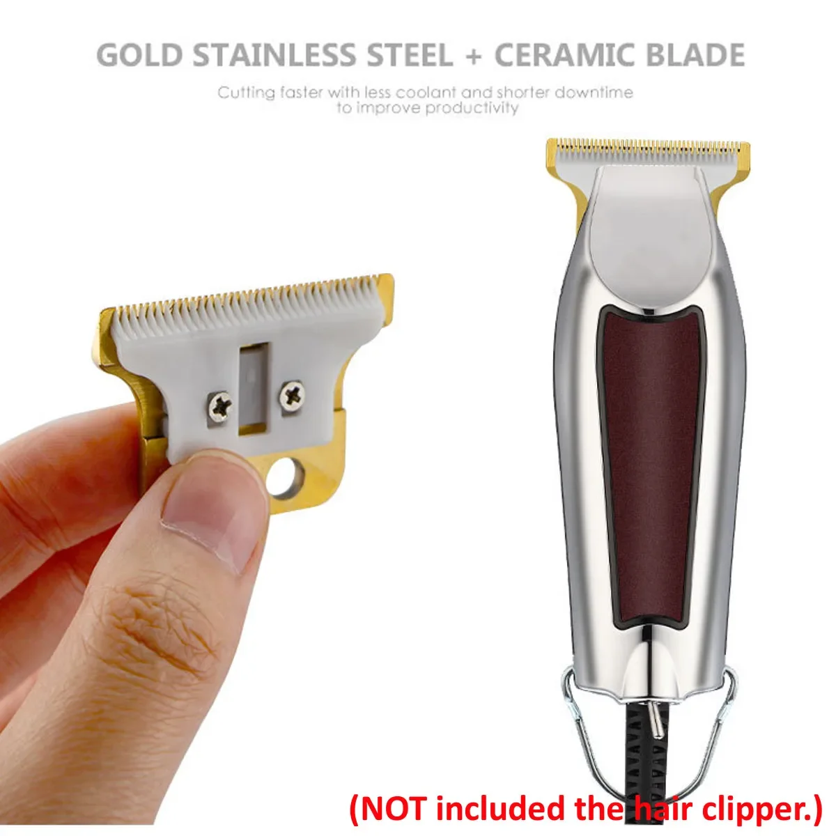 Replace Blade Cutter Head For WAHL 8081 Hair Clipper Trimmer Hair Cutting Razor Haircut Machine Salon accessories set metal tool hair clipper replacement blade