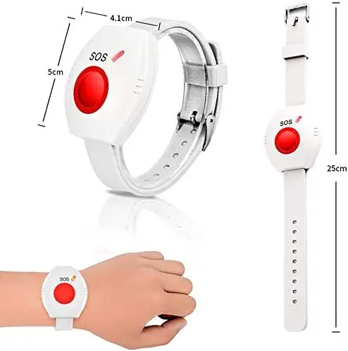 Reloj inalámbrico Personal, alarma médica de emergencia para personas  mayores y niños, botón de llamada de emergencia - AliExpress