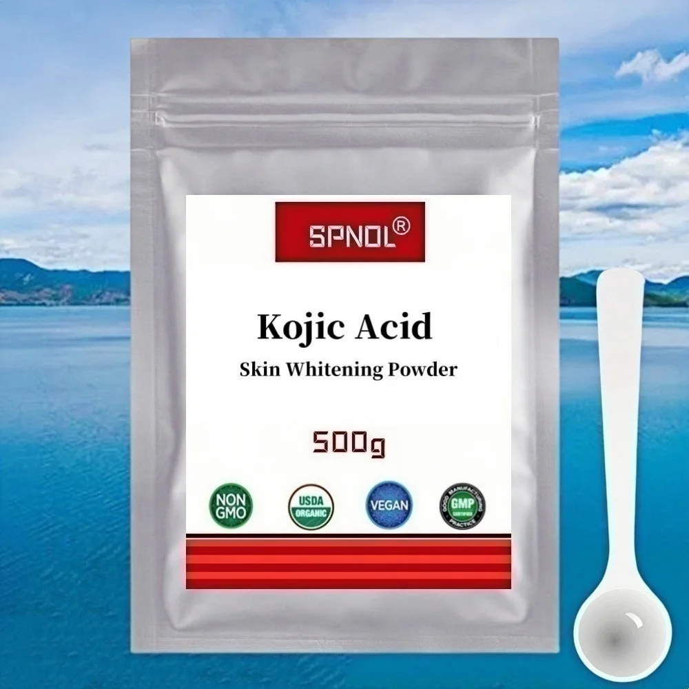 50-1000g Pure Kojic Acid 99.9% Powder For Skin Whitening 4