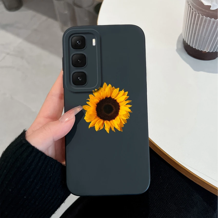 Cute Cartoon Avocado Pattern Slim Liquid Silicone Shockproof Protective Soft Back Phone Case