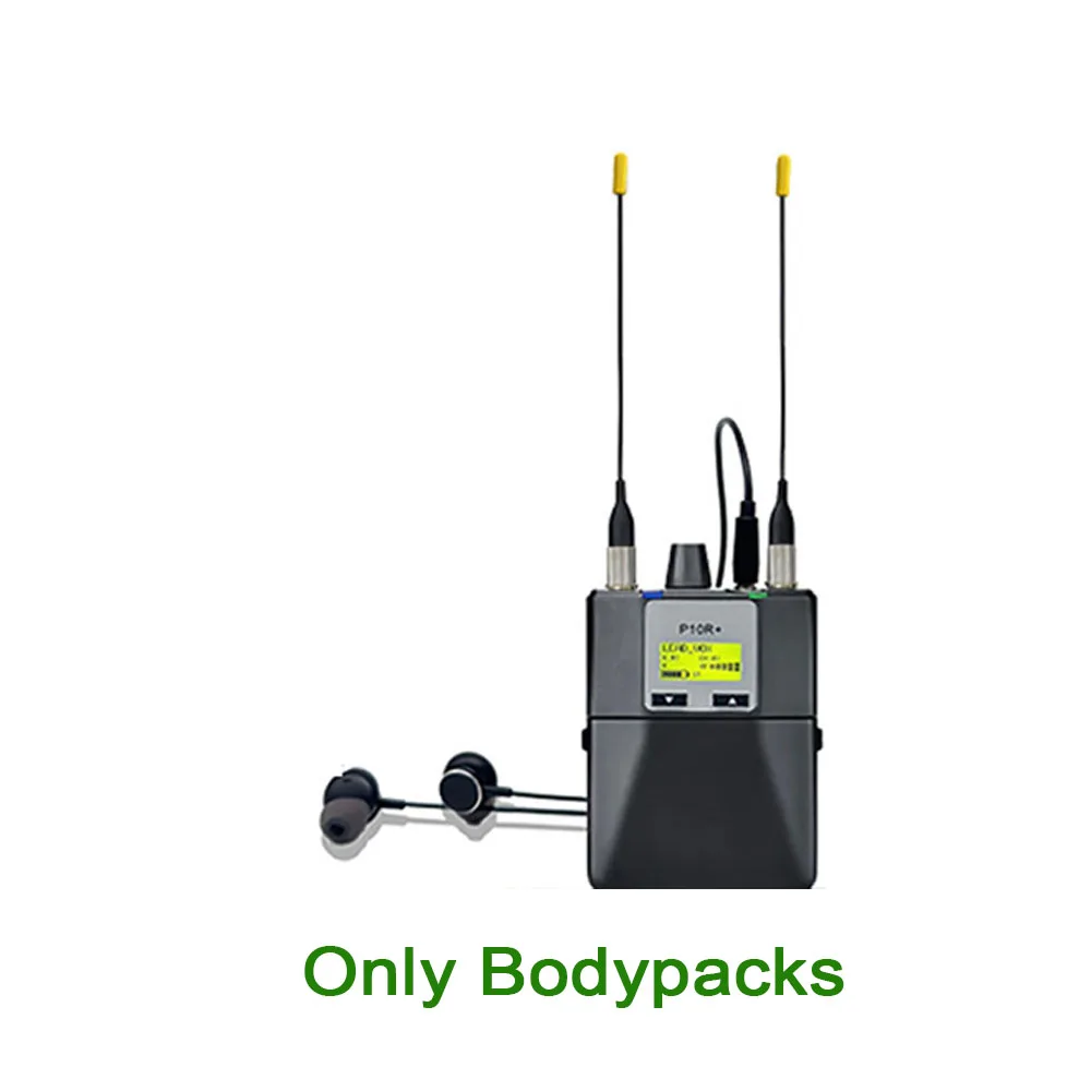 고카코 PSM900 스테레오 무선 인이어 모니터 시스템 스테이지 리턴 바디팩 리시버 IEM 시스템 모노 스테레오 전환 DJ용