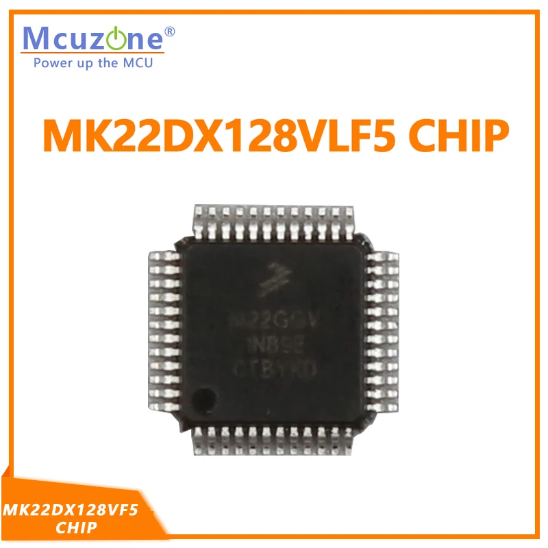 MK22DX128VLF5 , 32KB SRAM CM4 core 16bit ADC,K22 K22DX128