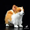 Pomeranian Dog High Fidelity Anime Cute Plushie Sheep Dog Plush Toys Lifelike Animals Simulation Stuffed Doll Kawai Toy Gifts 1