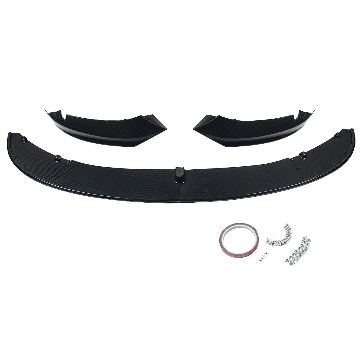 For BMW F32 430i 440i M Tech 2014-2020 Carbon Look ABS Front Bumper Splitter Lip