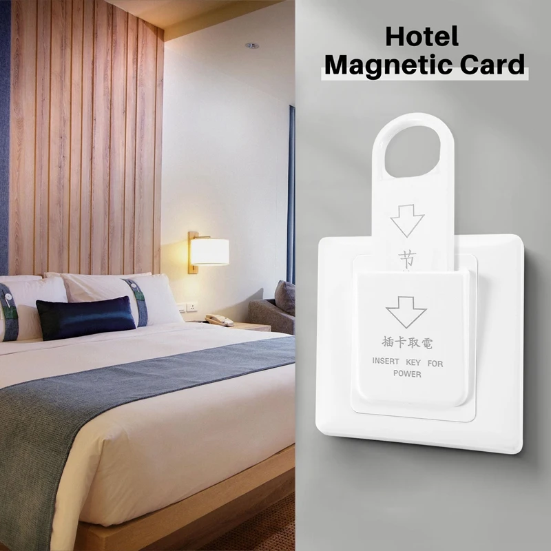 24-Hour Delivery High Grade Hotel Magnetic Card Switch Energy Saving Switch Insert Key For Power