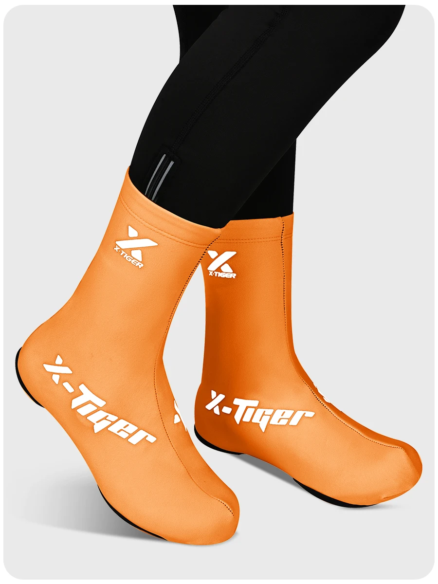 X-TIGER Winter-Radschuhüberzüge, Wärme, winddicht, Fahrrad-Reitstiefelüberzüge, mehrfarbig, für Damen und Herren – Detail 14