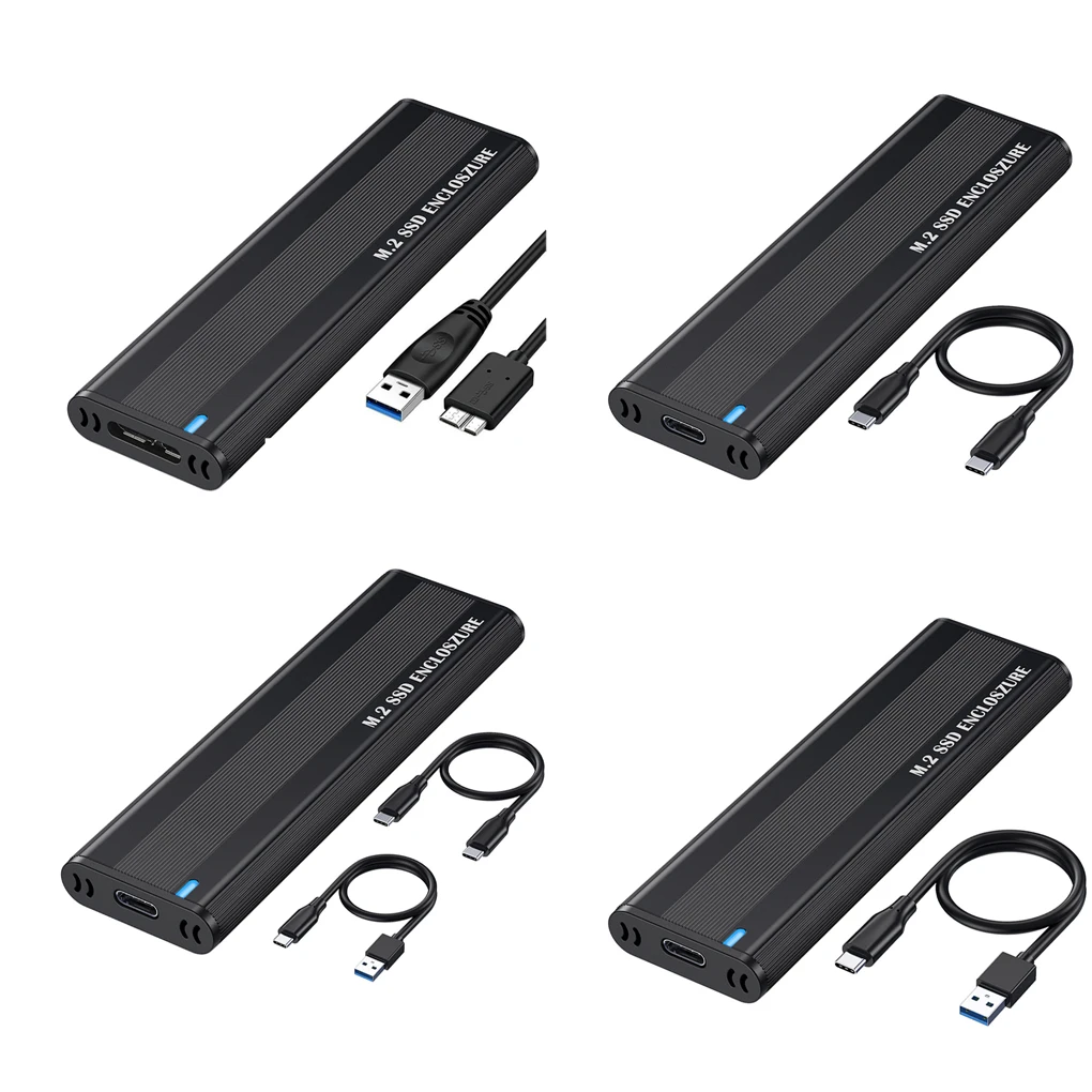 M2 Ssd Case Nvme Sata Cartuccia A Doppio Protocollo Adattatore Da M 2 A Usb Pcie