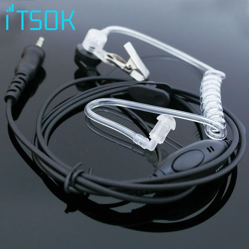 

Auricular PTT Con Tubo De Aire Para Walkie-talkie, Radio Bidireccional, Para Yaesu Vertex VX-6R, VX-7R, VX6R, VX7R, FT-270