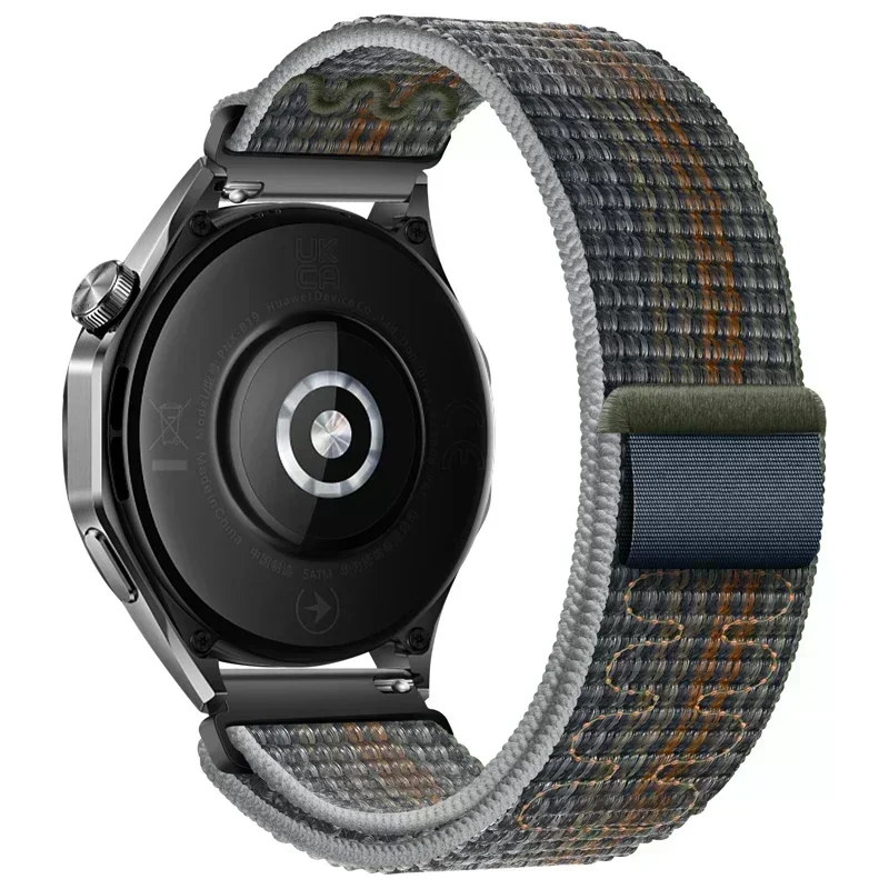 Soft Embroidery Nylon Loop Sport Strap - 20mm & 22mm Options