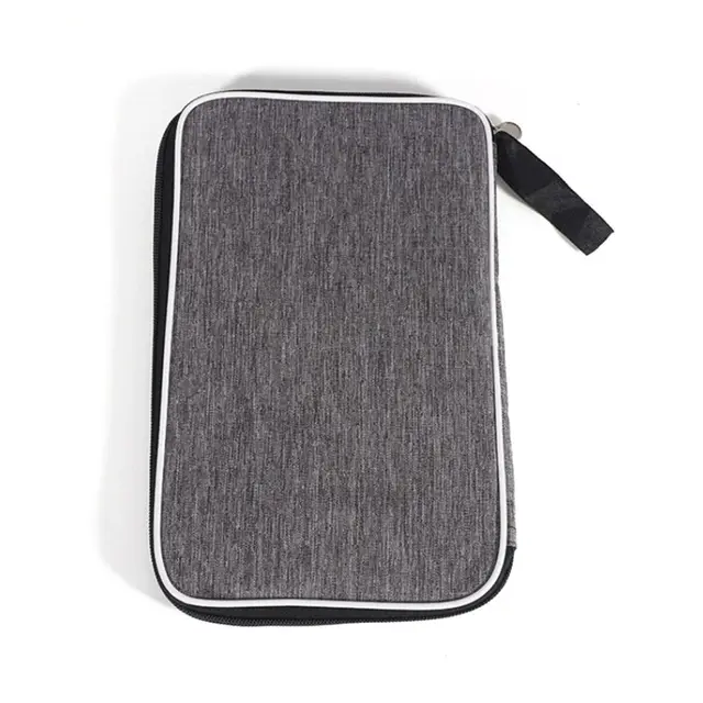 Training Professional Sport Supplies Ping Pong Paddles Case Table Tennis Rackets Bag With Belt Capacity Single Paddle 2