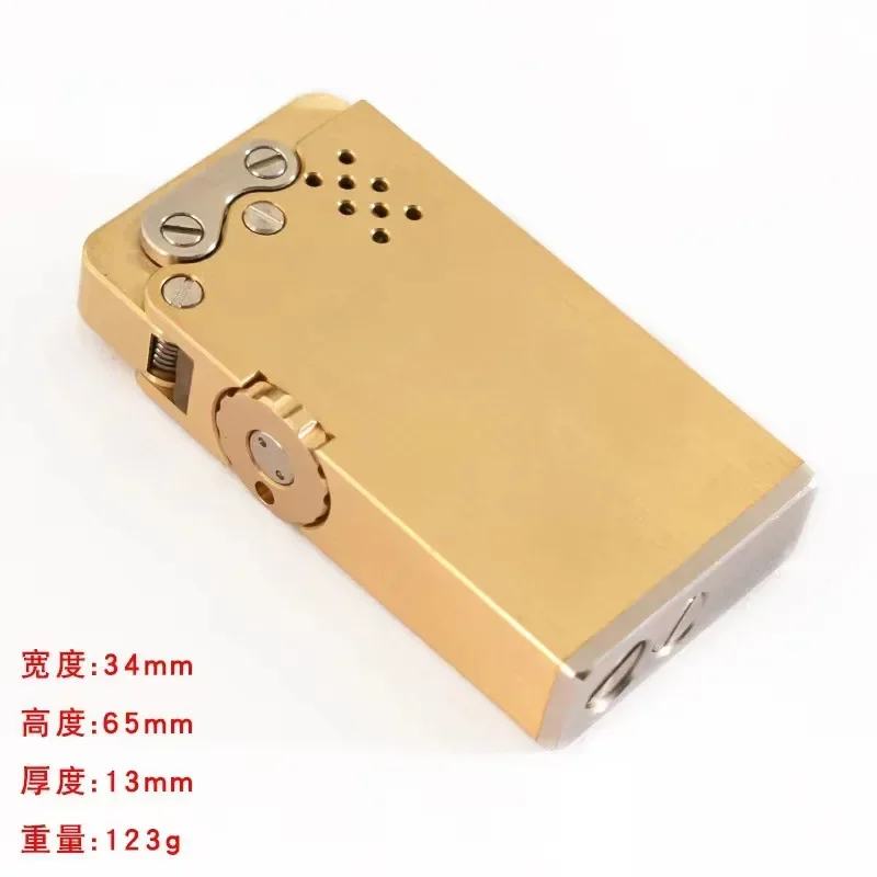 Handmade Brass Titanium Alloy Lighter Dragon Tongue
