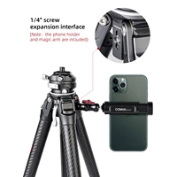 COMAN Zero Series F38 Y X V Light G W Travel Tripod Lightweight Full Carbon Fiber Outdoor Tripod For Dslr Camera Tripods Monopod 2