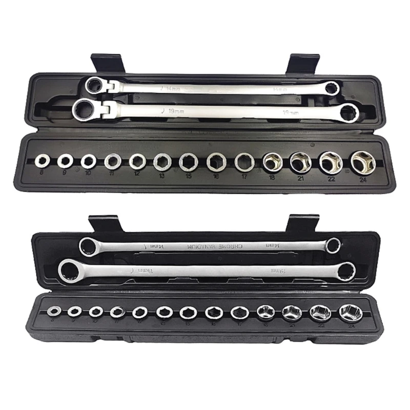

Adjustable Ratchet Wrench For Car Repair Hand Tools Vanadium Steel