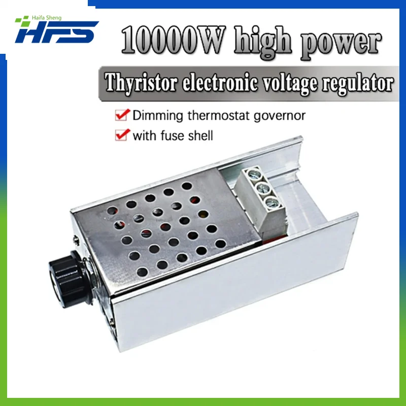 

AC220V 10000 W High Power SCR BTA10 Electronic Voltage Regulator Speed Controller Digital Display For Dimming Speed Thermostat
