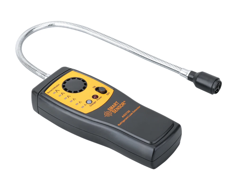 SMART SENSOR AS5750 Refrigerant Leak Detector High Sensitive USB Rechargeable Ha
