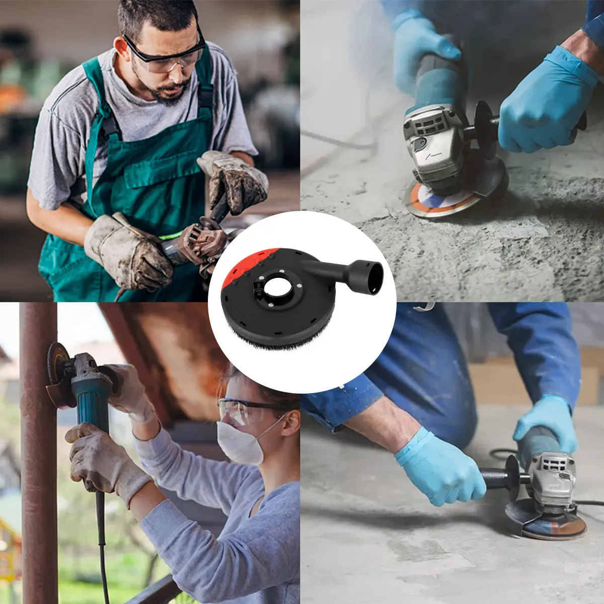 Durable Angle Grinder Dust Shroud Cover for Professional Surface Grinding