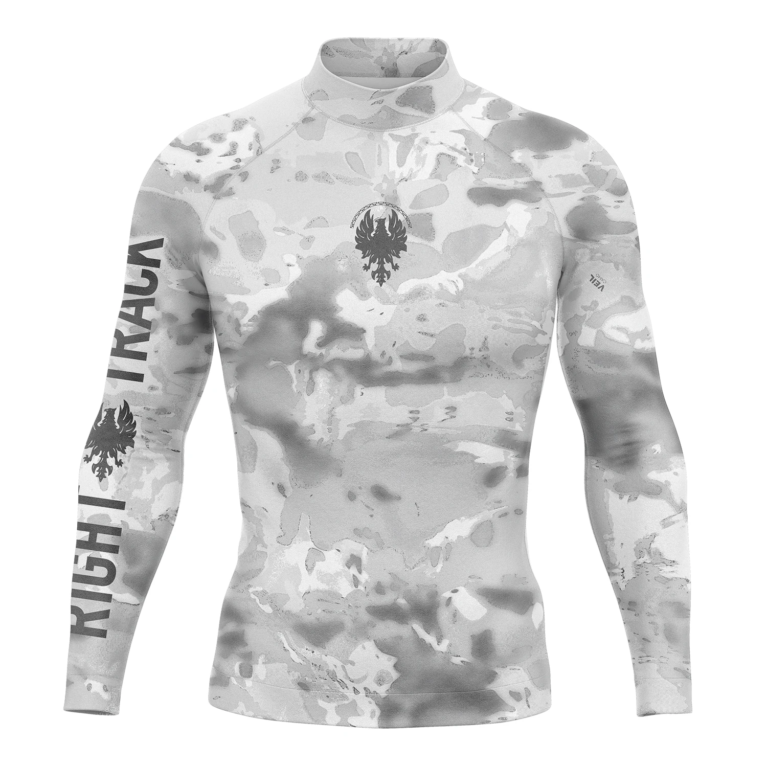 Men Rashguard Long Sleeve Surfing Shirt