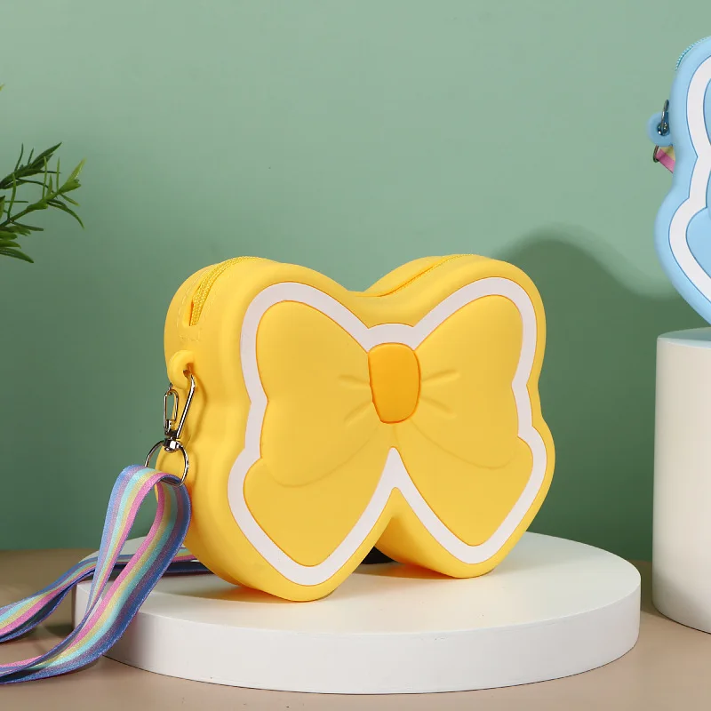 New Casual High quality Design Children's Shoulder Bag Silicone