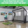 Elite Golf Practice Net with Steel Frame - Choose 10' or 7' Size 1