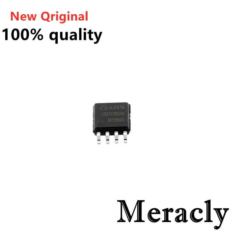 (10piece)100% New GD25B127DSIGR GD25B127DSIG 25B127DSIG GD25B127 sop-8 ...