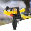 Adjustable Spiked Rocker Impact Sprinkler Garden Agriculture Watering Nozzle Lawn Irrigation Watering 360 Degrees Rotary Jet 2