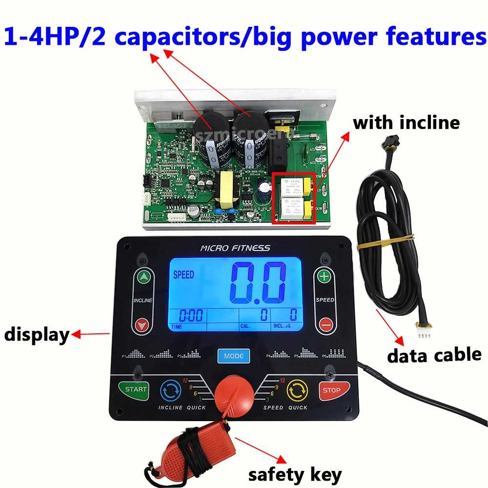 General use Universal Treadmill Circuit board Treadmill Console display