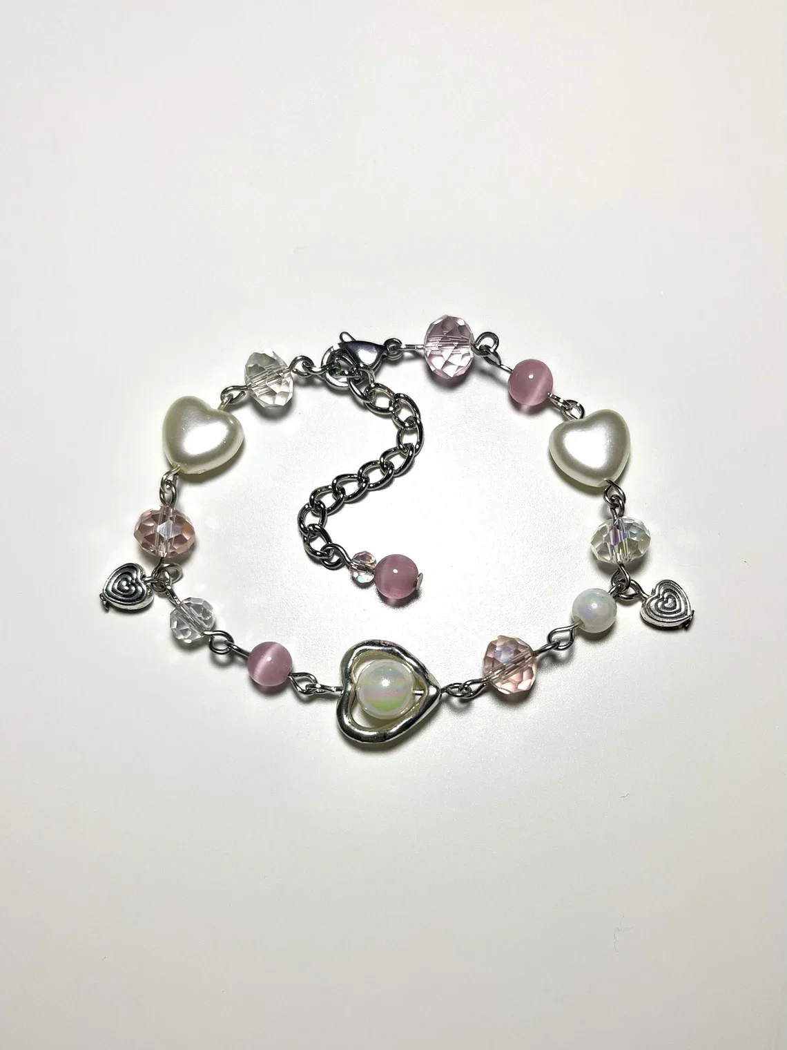 Bracciale Regolabile Raspberry Macaron