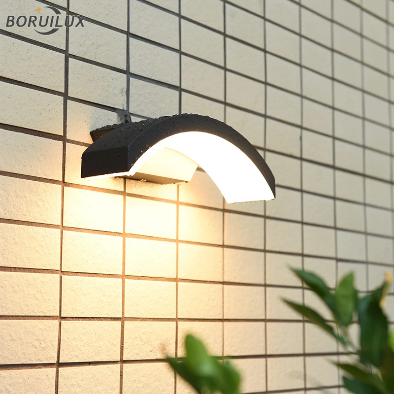 

Outdoor Waterproof Simple New Modern LED Wall Lights For Living Room Bedroom Bathroom Street Porch Hallway Lamps Indoor Lighting