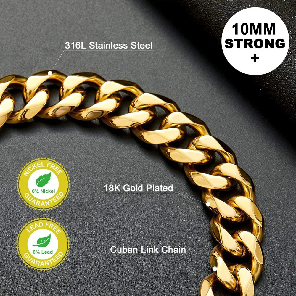 Dog Choke Chain Collars for Large Dogs Pitbull Bulldog Durable Stainless Steel Dog Slip P China dog collar,pet collar