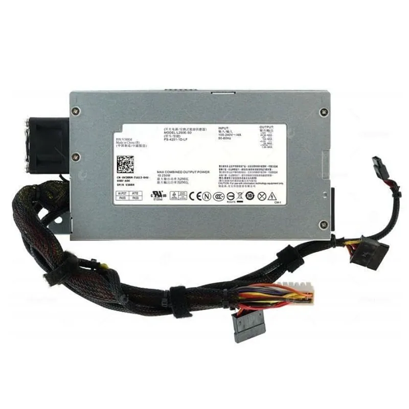 

V38RM, 0V38RM, фотосессия 250 Вт, источник питания для PowerEdge R210, протестированный рабочий блок питания