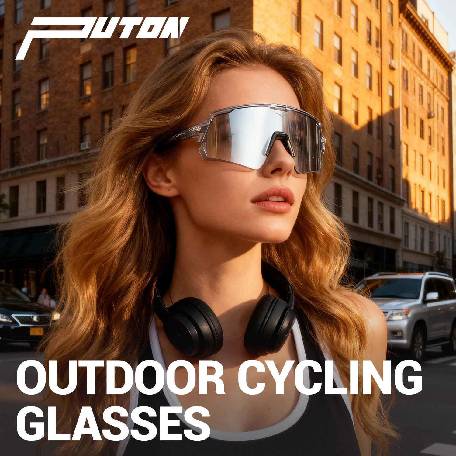 Photochromic Outdoor Sports Sunglasses