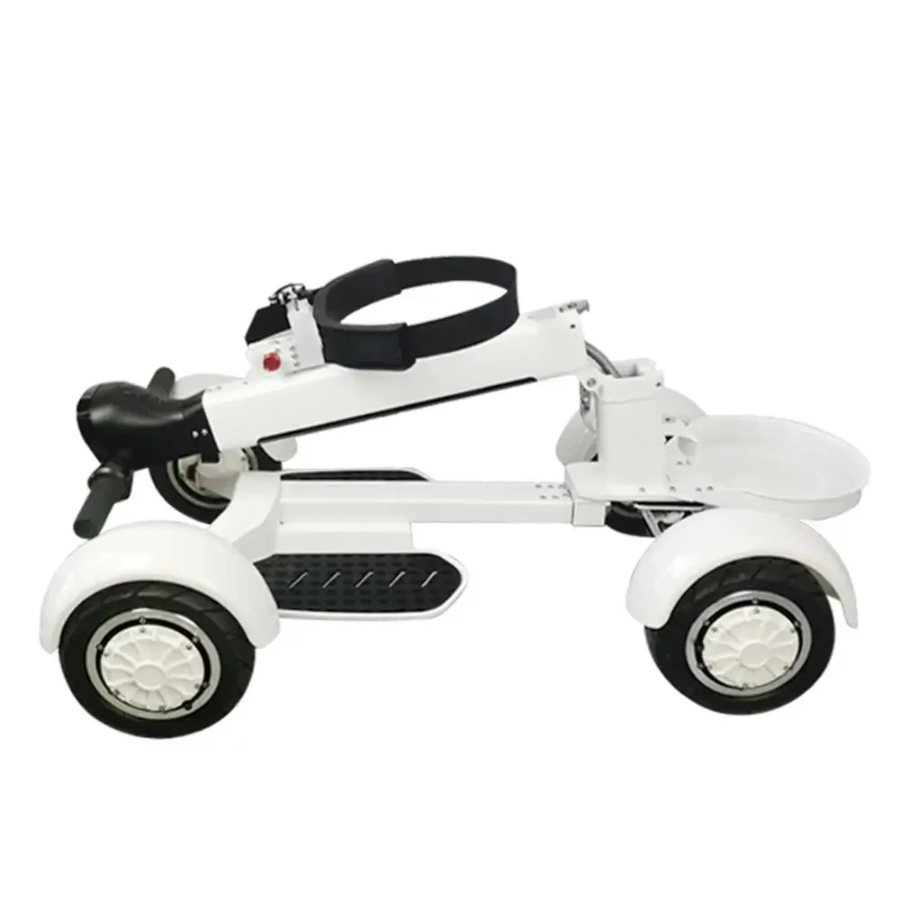 High Quality Foldable Four-Wheel Electric Drive Golf Cart with Lithium Battery