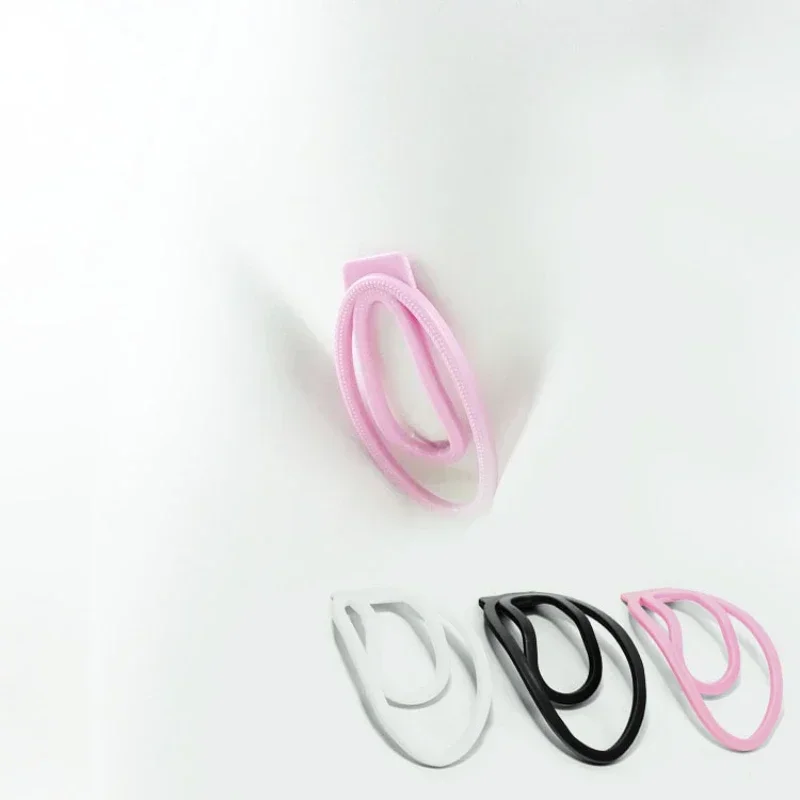 Male Panty Chastity Device Clip with Plug Upgrade Male Mimic Female Pussy Training Cock Cage Sexy
