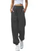 Women's Fashionable High Waisted Casual Sports Versatile Sweatpants with Ankle Cuffs 5