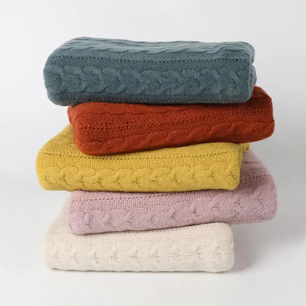 Рисунок 3 - Однотонный шарф, удобный женский,