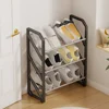 Simple Shoe Rack Hallway Shoe Rack Easy To Assemble Shoes Racks Trapezoidal Living Room Space Saving Shoes Shelf Room Balcony 1