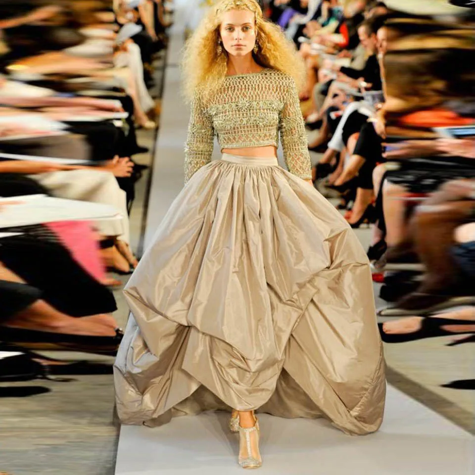 Comprimento de Alta Saias Chiques Maxi Khaki Personalizado Moda Saia Longo Cetim Chão Qualidade Longa 3 maxi longo cetim chão comprimento de alta qualidade saia longa
