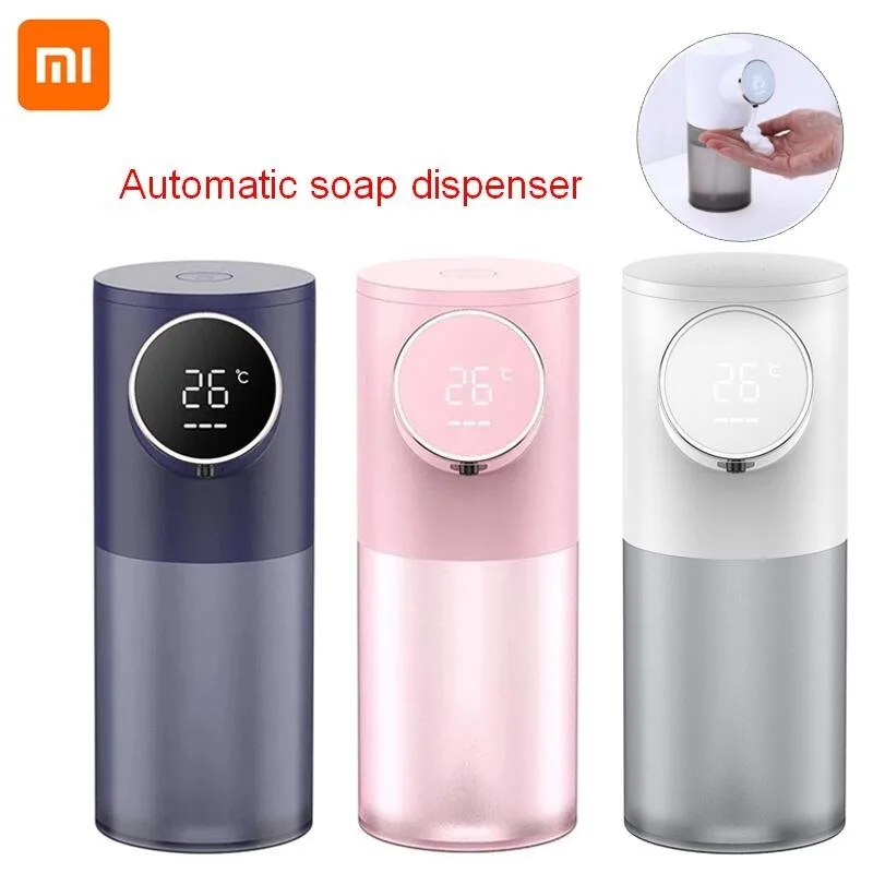 Xiaomi Automatic Soap Dispenser USB Rechargeable 320ml Liquid Soap Dispensers Digital Display