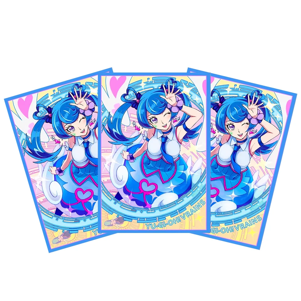 63x90mm 50PCS Holographic Sleeves YGO Card Sleeves Illustration Anime  Protector Card Cover for Board Games Trading Cards - AliExpress 26