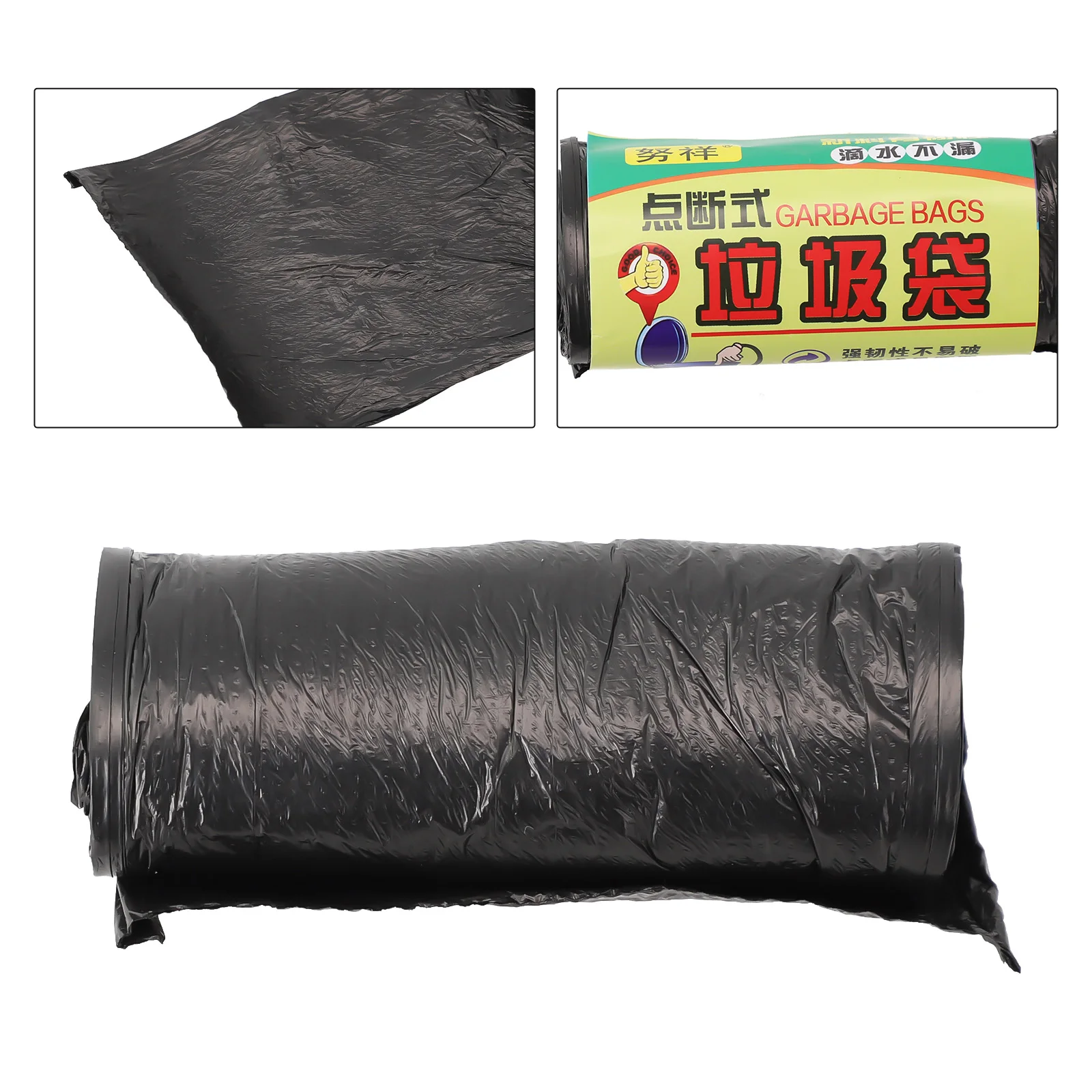 

1 Roll /20pcs Mini Disposable Plastic Small Thickened Table Garbage Bag Trash Bags Household 45x45cm Four Colors Can Be Selected