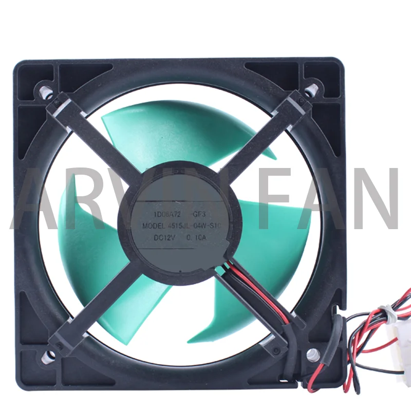 

Brand New Original 4515JL-04W-S10 GF3 11.3cm 113mm Fan DC12V 0.10A Cooling Fan For Refrigerator Motor