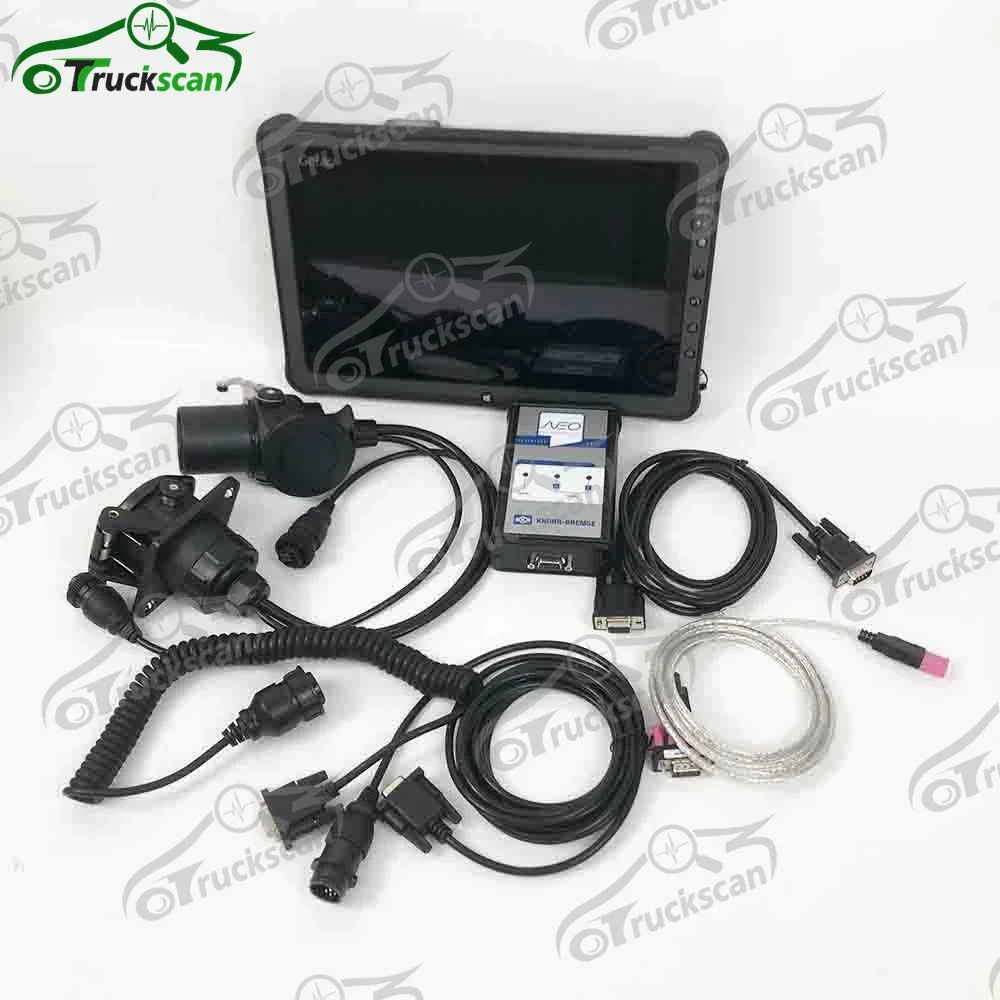 

2024 For KNORR Diagnostic Kit New software NEO UDIF Knorr Interface Diagnostic Tool Truck trailer brake and F110Tablet