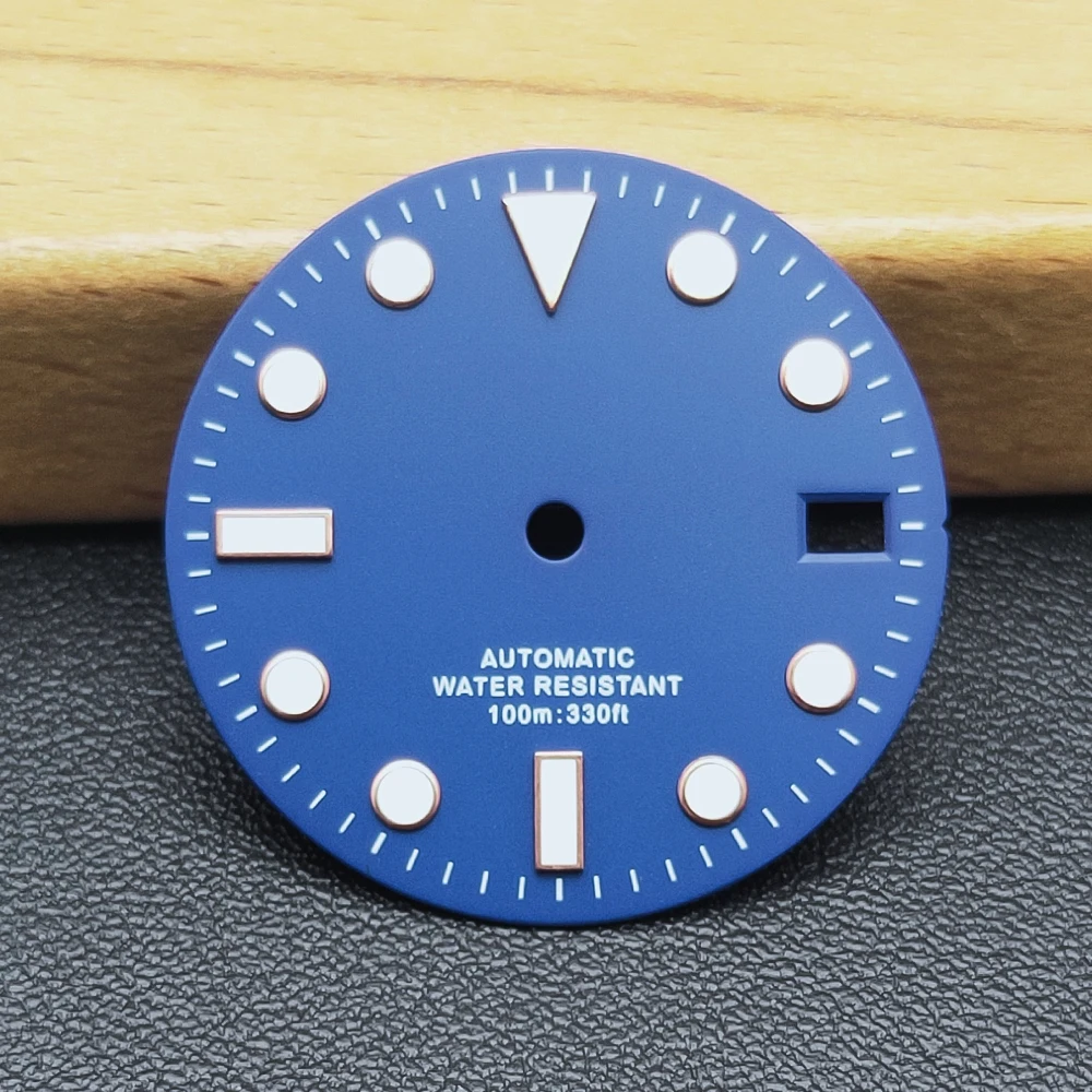 Blue Luminous Dial - 28.5 mm