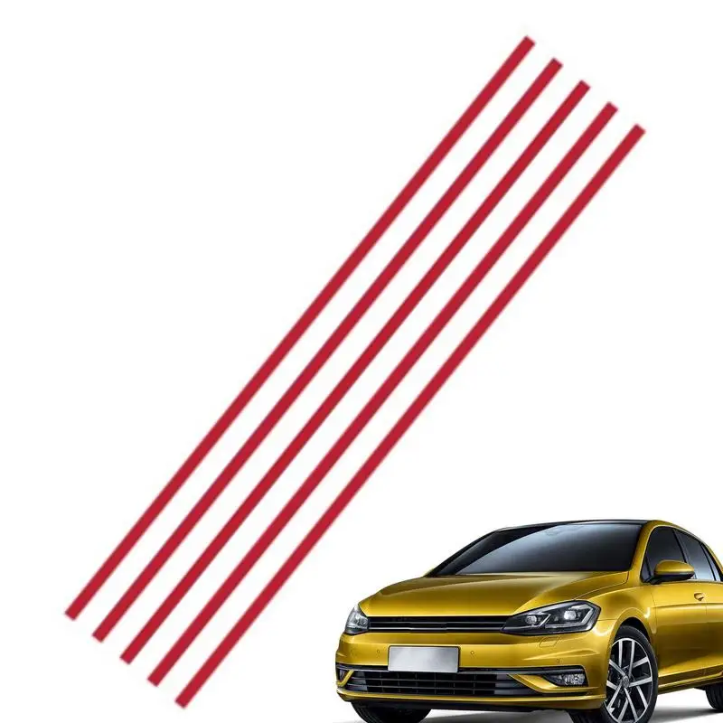 

5 шт., светоотражающие наклейки для передней капота автомобиля