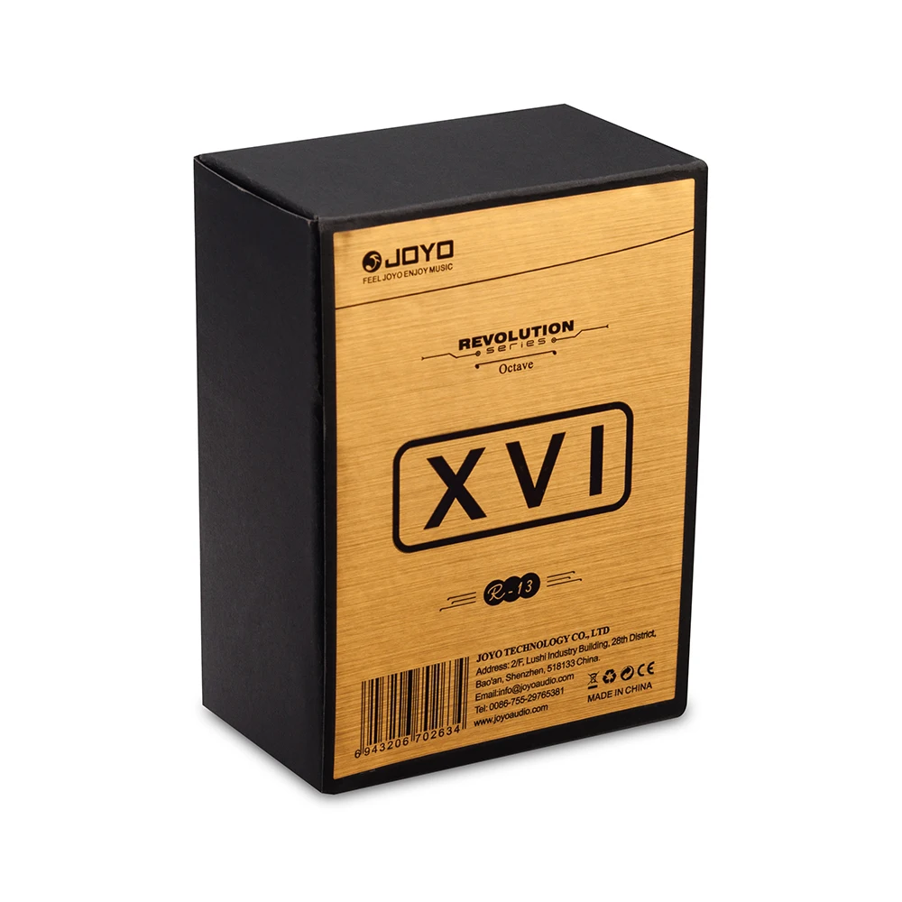 R-13 XVI Octave Pedal with Modulation Effects and Independent Octave Adjustment