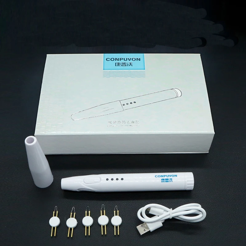 Electric Coagulation Pen Hemostat For Double Eyelid Beauty Plastic Eye Cauterization