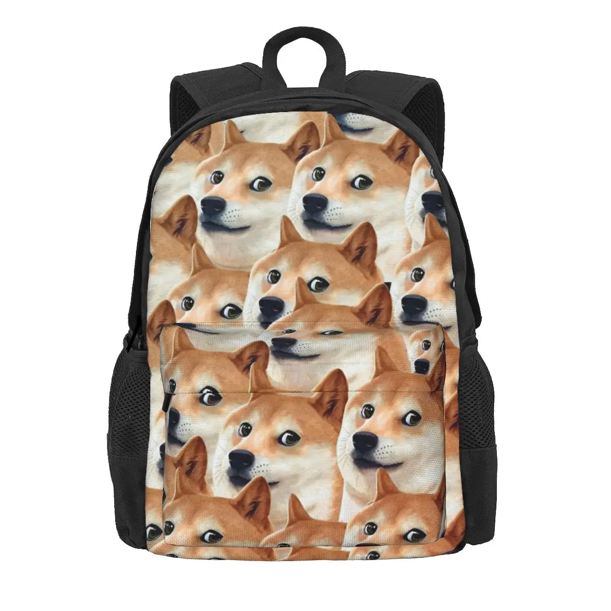 

Doge Сиба ину Inu мемы, рюкзаки для мальчиков и девочек, сумка для книг, детские школьные сумки, мультяшный Детский рюкзак, дорожный рюкзак, сумка на плечо
