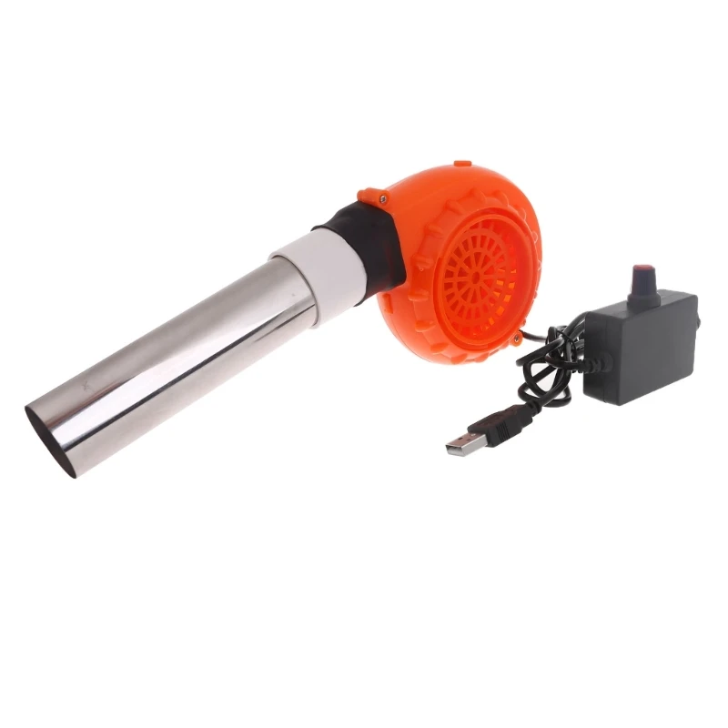 Portable Blower Fan Stove Tool Stove Household Speed Control Heating Stove for Outdoor Camping Hiking Cook Dropship