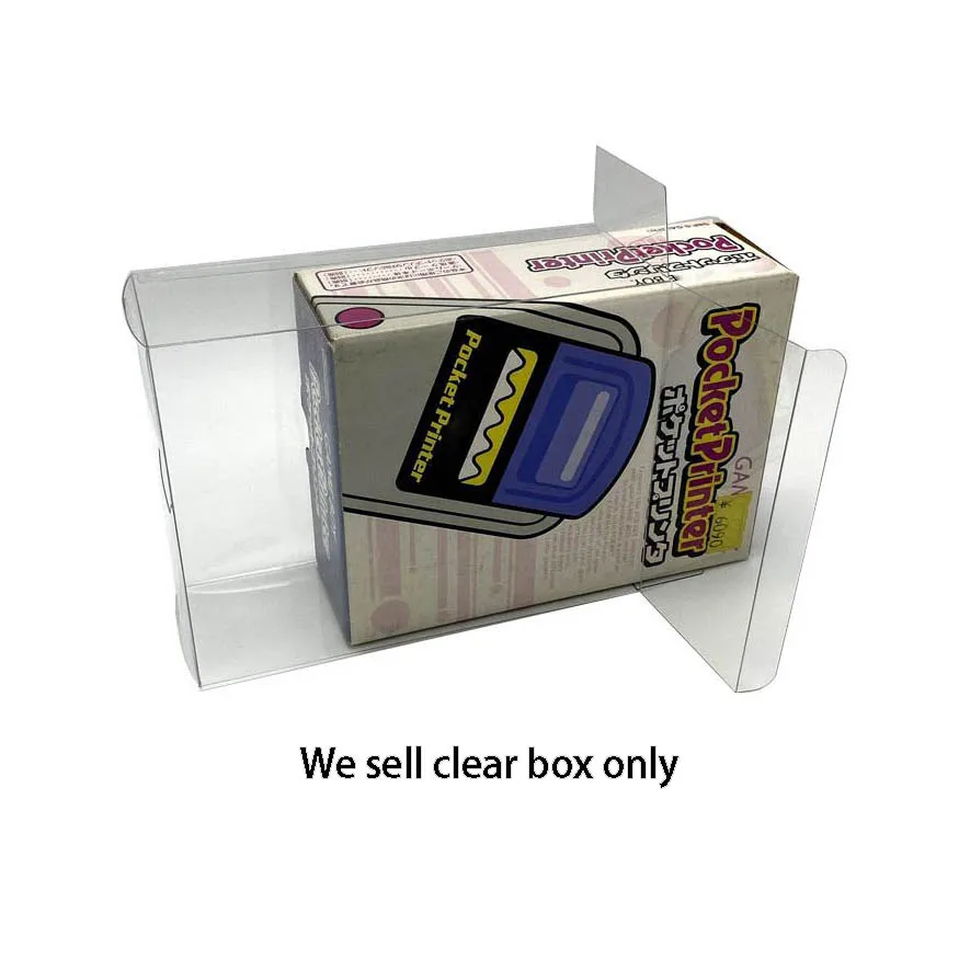 Custodia Protettiva Trasparente Per Animali Domestici Per Gameboy Gb Gbc Pocket Printer Clear Storage Display Box Collection Case